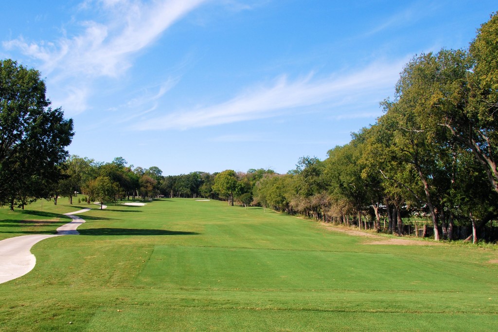 Hole 7 of golf course